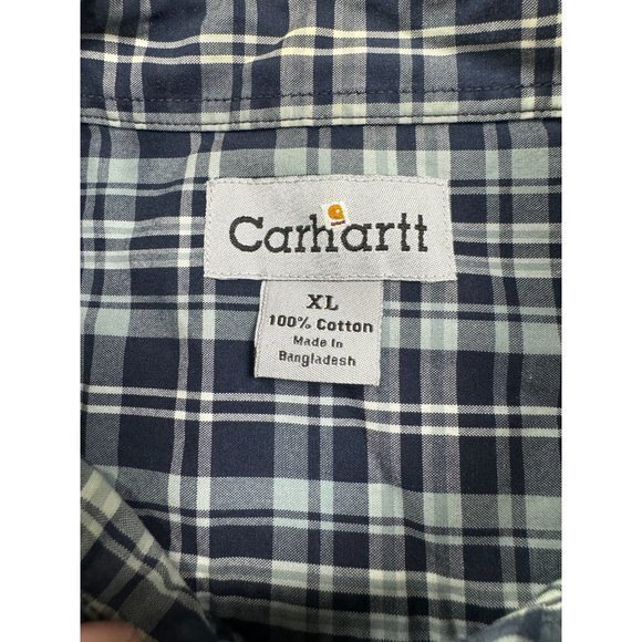 CARHARTT BUTTON UP SHIRT SIZE XL |‎ B1 - Picture 4 of 6
